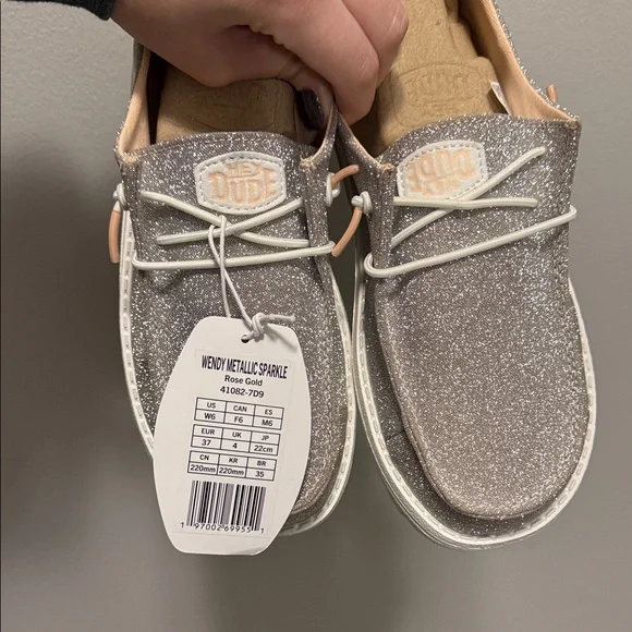 Hey Dude m Sparkly Sneakers - Silver - Picture 2 of 4